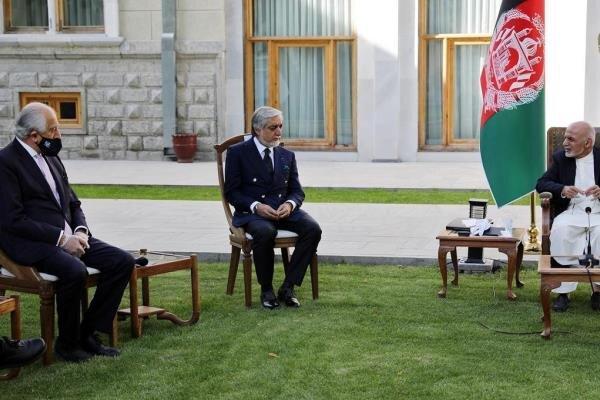 ملاقات سه جانبه زلمای خلیل زاد، اشرف غنی و عبدالله عبدالله