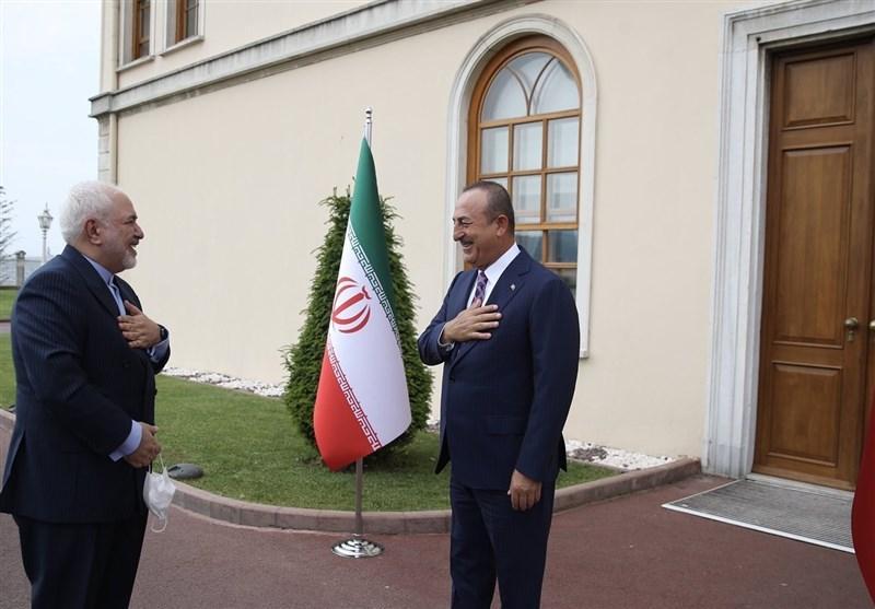 ملاقات وزرای خارجه ایران و ترکیه، گفت وگو درباره کرونا و صادرات گاز
