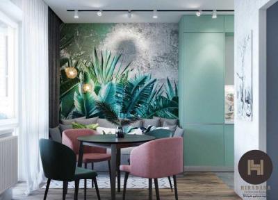 ایده های طراحی فضای غذاخوری با پالت رنگی سبز سایر مقالات